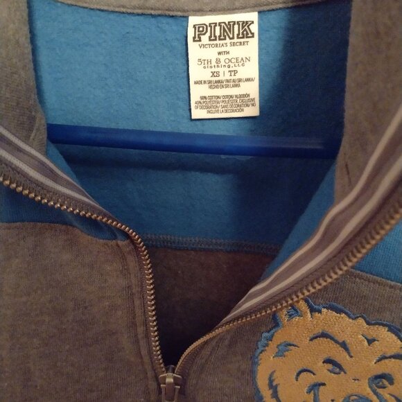 UCLA Victoria Secret PINK 1/4 zip sweatshirt - Picture 3 of 5